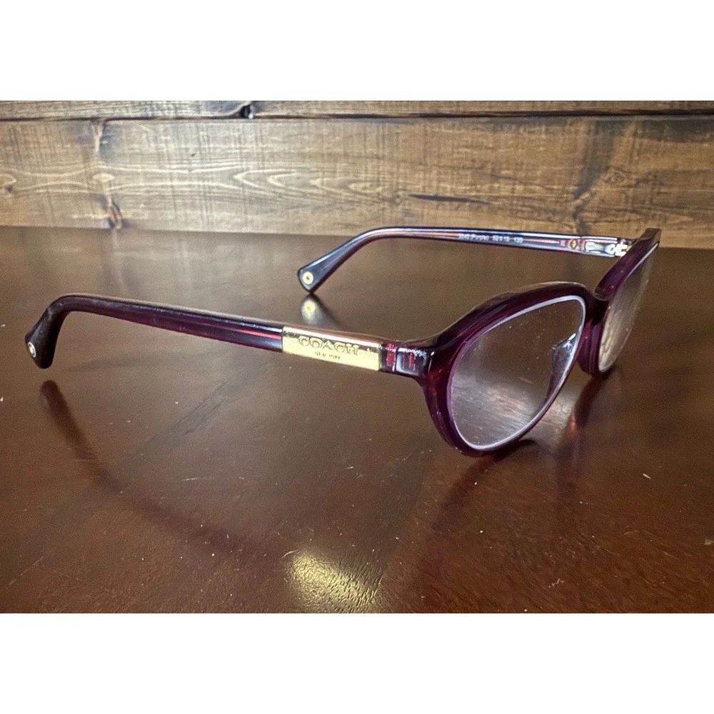 Coach HC6046 (MARIA) 5043 Purple 52-15 Eyeglass Frames With Case